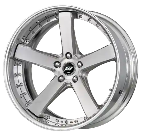 Affordable Work Zeast Black Label Bst2 5x115 20x8.5+0 R Disk Brush Silver Clear
