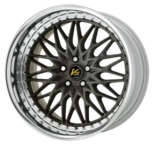 In Demand Work Vs-Xv 5x100 19x9-5 R Disk Matte Dark Gunmetal