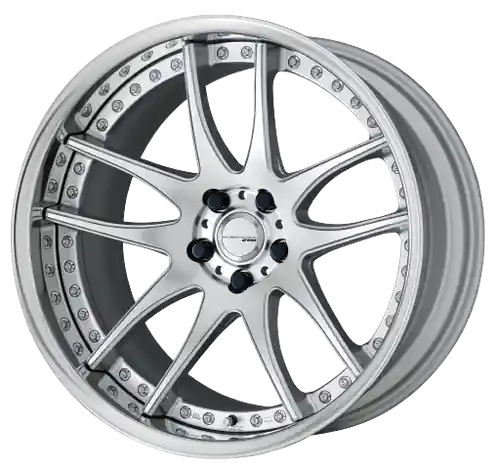 Fresh Stock Work Emotion Cr 3P 5x108 21x10.5-17 V Disk Burning Silver