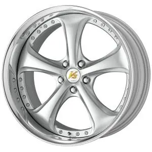 Work Wheels VS-KF 5x120 19x13.5+27 Light Grey Silver O Disk FULL REVERSE Buy Direct