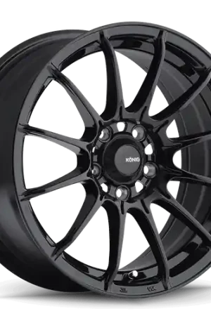 Konig Dial-In 4x100 15x8+25 Gloss Black Reduced Price
