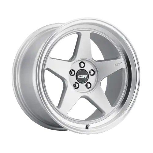 ESR Wheels CR SERIES CR5 5x100 18x9.5 +35 Hyper Silver Cheap