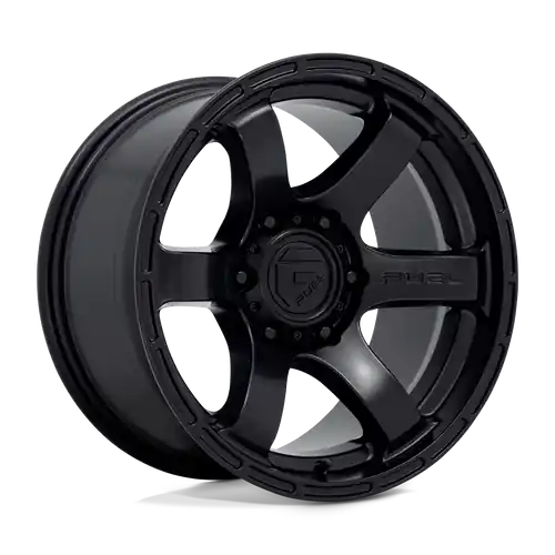 Fuel 1PC D766 RUSH 6X135 20X9 +1 SATIN BLACK Fan Favorite