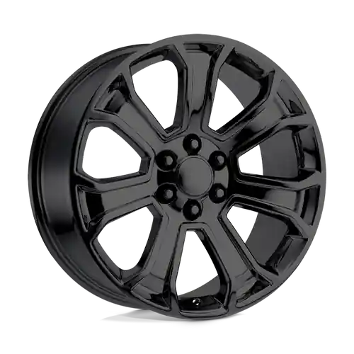 Performance Replicas PR166 6X139.7 20X9 +24 GLOSS BLACK No Minimum Order