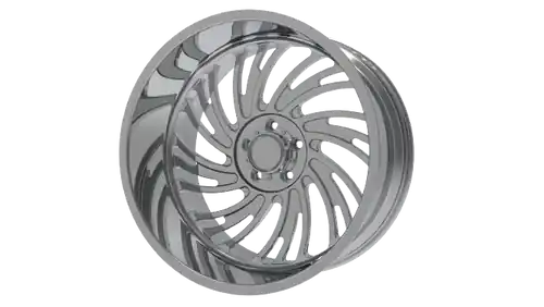 Carolina Forged Myrtle 6x5.5 20x12 -44 High Polish Fan Favorite
