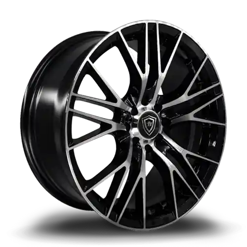 WHITE DIAMOND W3267 5x110/5x114.3 17x7.5+35 BLACK / MACHINED Premium