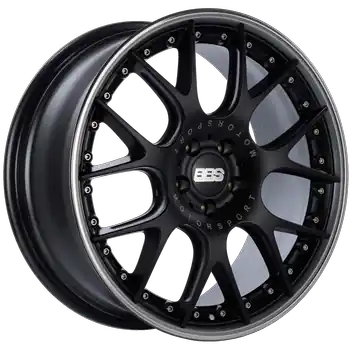 BBS CH-RII 5x120 20x8.5 +32 Satin Black Center Platinum Lip SS Rim Prot Seasonal Sale