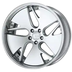 Work Gnosis Cvd 5x112 19x8+0 O Disk Matte Silver Professional Grade