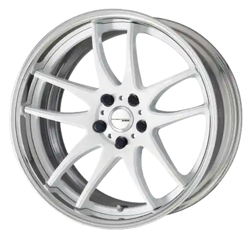 Work Cr 2P 5x105 19x9.5 +0 Gloss White Luxury
