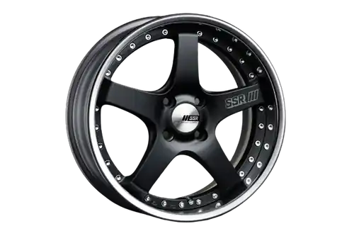 Exclusive SSR Professor SP4R 5x108 17X10+24 SL Disk Flat Black