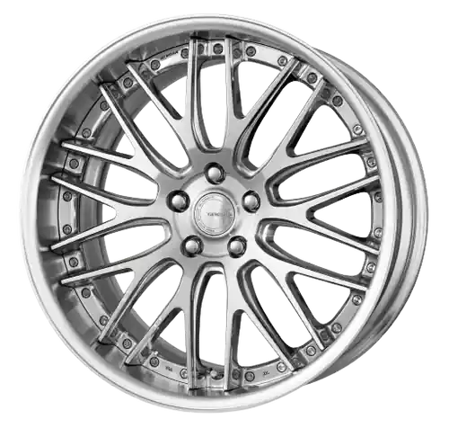 Work Gnosis Gr204 5x114.3 21x9.5+22 R Disk Composite Buffed And Brushed Clearance