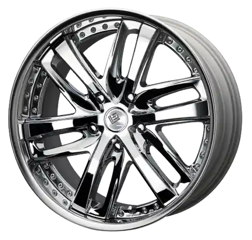 Work Ls Brightring Suv 6x139.7 21x11+22 O Disk Super Chrome One Day Deal