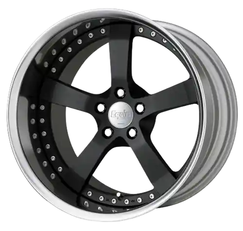 Work Equip E05 5x108 22x9.5+3 r disk Black Anodized Viral