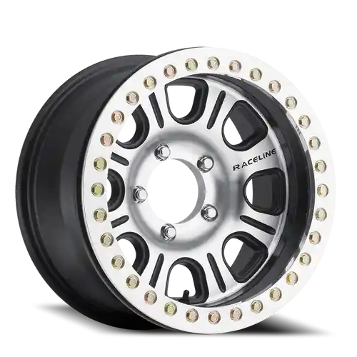 Raceline RT232 Monster 6X6.50 17x8.5 -25 Black and Machined Hot Picks