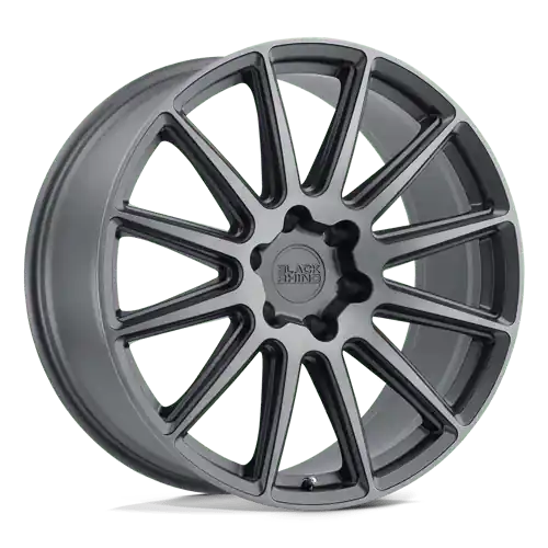 Black Rhino WAZA 5X127 22X10.5 +38 BRUSHED GUNMETAL Crafted