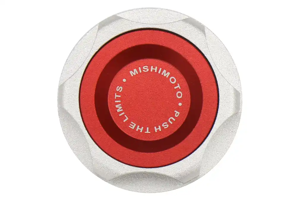 Money Back Guarantee Mishimoto Oil Filler Cap (Red) - 2015-2021 Subaru WRX / STI / 2002-2016 Forester / Legacy / Outback / Impreza / 2013-2016 Crosstrek / 2003-2006 Baja / 2013-2016 Scion FR-S / 2013-2020 Subaru BRZ / 2017-2019 Toyota 86