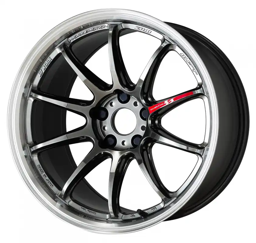 Viral Work Wheels Emotion ZR10 (GTKRC) Glim Black Diamond 19x9.5 +38mm 5x114.3 (Single Wheel) - 2015-2024 Subaru WRX / 2015-2021 STI / 2019-2024 Forester