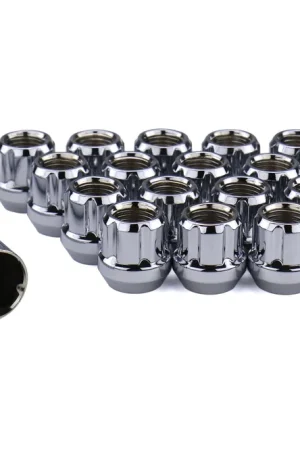 Trusted Brand Muteki Lug Nuts 12x1.25 Open Ended Chrome - Universal