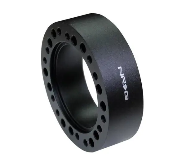 Warranty Included NRG Hub Spacer 1in - Black