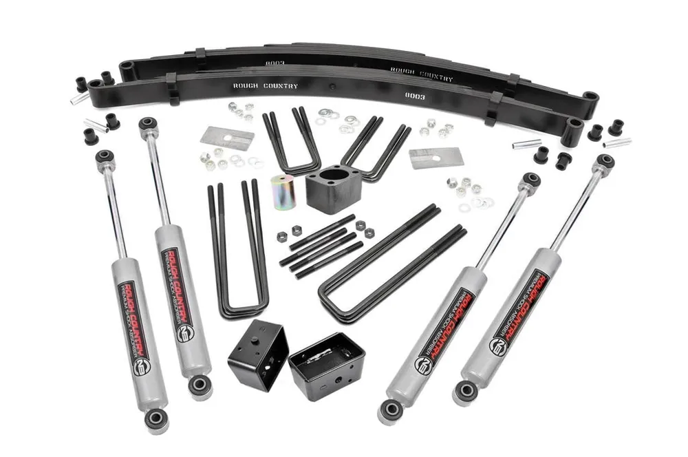 4 Inch Suspension Lift Kit Dana 60 86-89 W100 81-93 W250/W350 78-80/W200/W300/W150 Rough Country Trending