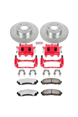 Best Price Power Stop 01-03 Ford Explorer Sport Front Z36 Truck & Tow Brake Kit w/Calipers