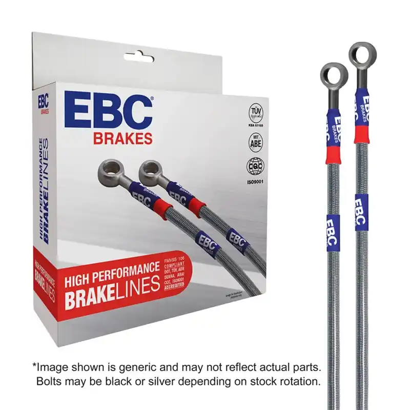 EBC 74-89 Land Rover Range Rover 3.5L (w/Male to Male Lines) Stainless Steel Brake Line Kit Hot Deal