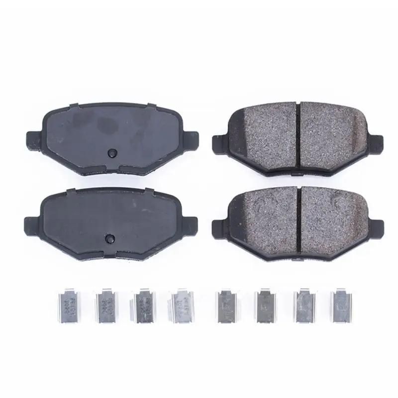 Affordable Power Stop 14-15 Ford Edge Rear Z17 Evolution Ceramic Brake Pads w/Hardware