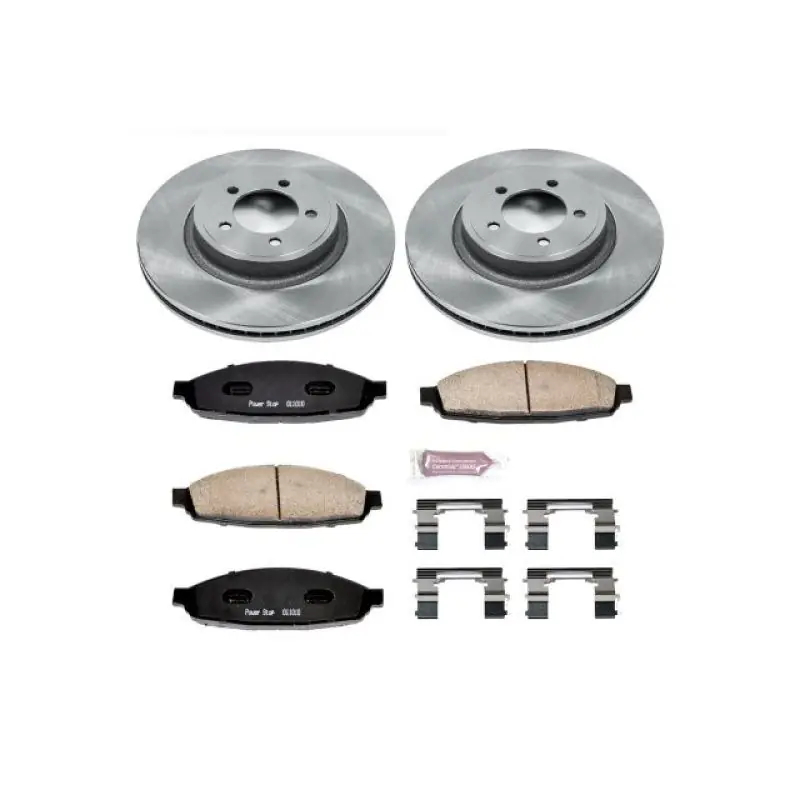 Crafted Power Stop 03-05 Lincoln Aviator Front Autospecialty Brake Kit