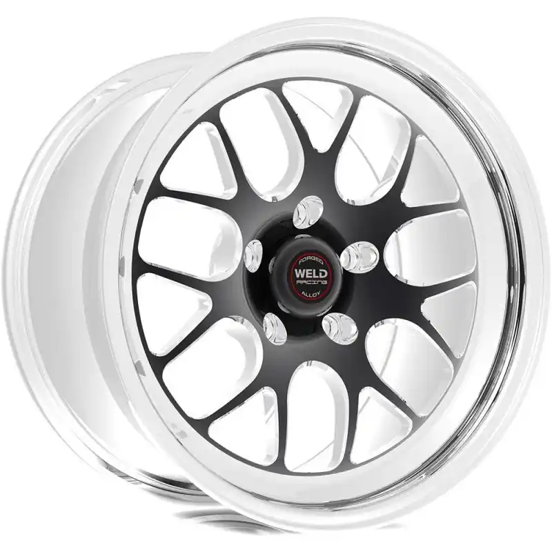 Mega Sale Weld S77 18x11 / 5x4.5 BP / 7.7in. BS Black Wheel (Low Pad) - Non-Beadlock