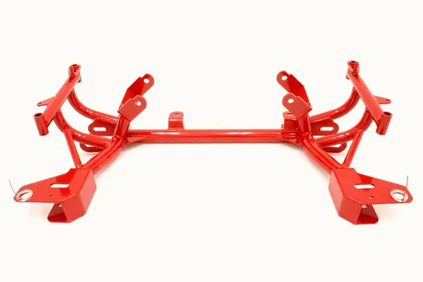 BMR 98-02 4th Gen F-Body K-Member w/ Turbo LS1 Motor Mounts and STD. Rack Mounts - Red Trusted Brand
