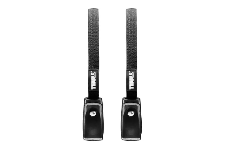 Secure Checkout Thule Locking Straps 13ft. (Includes 2 One-Key Lock Cylinders) 2 Pack - Black