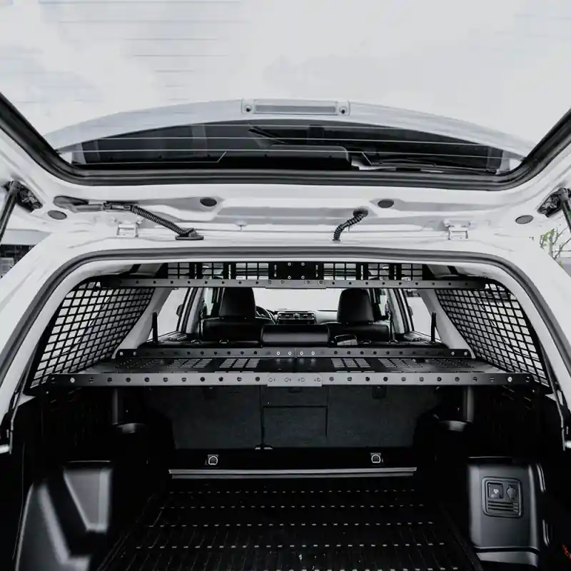 Cheap Cali Raised 10-24 Toyota 4Runner Interior Rear Molle Panel - 3 Row Seating/Both Sides & Middle Tray
