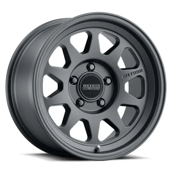 Method MR316 17x8.0 25mm Offset 5x5 71.5mm CB Matte Black Wheel Premium