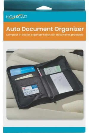 High Road Car Document Organiser - AUTODOCUMENTBLK Original