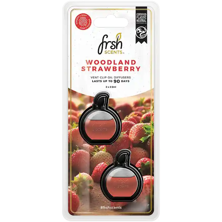 Cheap Frsh 2Pk Mini Oil Diffusers Woodland Strawberry 2.5ml - FR9200