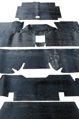 Discount Sound Deadener 5Pc Complete Set for 1969-73 Ford Mustang 2 Door Fastback Tar Mat