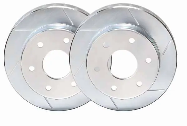 Authentic Power Stop Slotted Rotor - Rear Left & Right - AR8646SLR