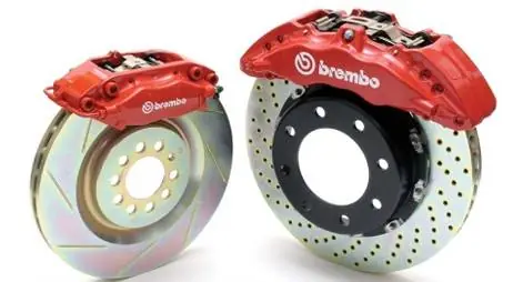 Super Sale Cadillac Escalade Brembo Gran Turismo Brake Kit with 8 Piston 380x34 Disc & 2-Piece Rotor - Front - 1Gx.9001A