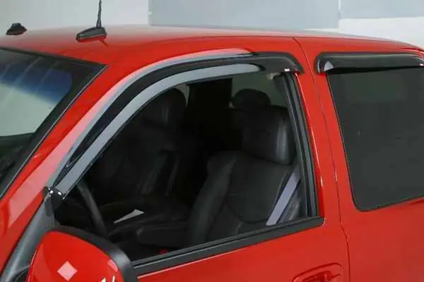 Best Choice Wade Smoke Slim Wind Deflector 4PC - 39414