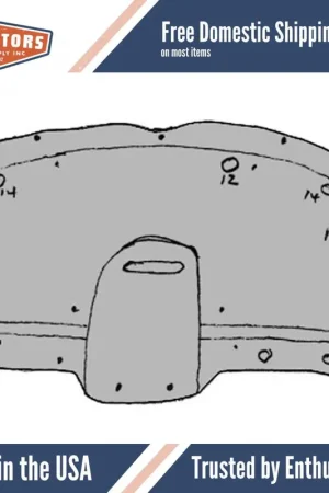 Authentic Firewall Insulation for 1932 Studebaker Dictator 8