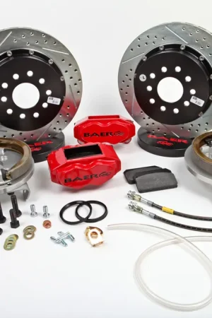 Baer Brakes 4142041GB Baer Brakes 13" SS4+ Rear Brake Kit, Grabber Blue, SDZ Genuine
