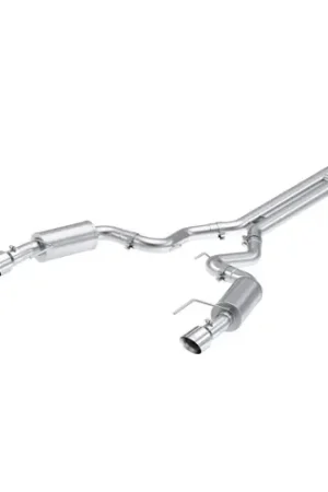 Low Price MBRP Exhaust Aluminized Steel 3" Cat-Back Dual Split Rear, Street Version for 2024-2024 Ford Mustang GT S650, 5.0L - S7251AL