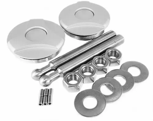 Final Sale Quik-Latch Twist Lock Silver Hood Pins (Set of 2) QL-50-TWS