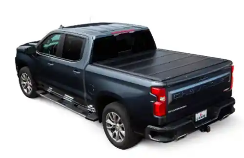 Free Returns LEER 2019-2026 GM Silverado/Sierra HF650M 5Ft8In Tonneau Cover - Folding