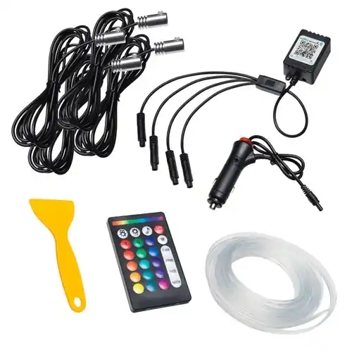 Super Sale ORACLE Lighting 2018-2025 Jeep Wrangler JL / Gladiator JT ColorSHIFT Fiber Optic LED Interior Kit - 4236-333