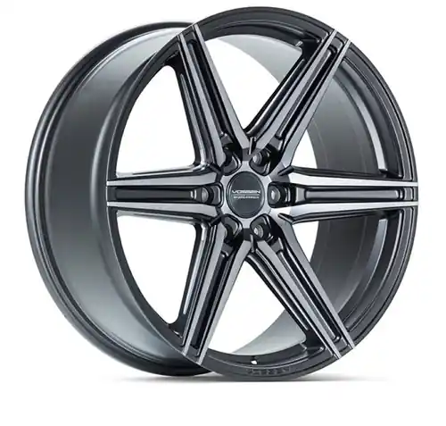 Discount Vossen HF6-2 20x9.5 / 6x135 (Ford Raptor GEN1, GEN2, & GEN3 | 2011-2024 F-150 EcoBoost, 5.0L & 6.2L) / ET15 / Deep Face / 87.1 - Tinted Matte Gunmetal Wheel -HF62-0F04