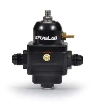 Fuelab 529 Electronic EFI Adjustable FPR (1) -6AN In (1) -6AN Return - Black Low Price