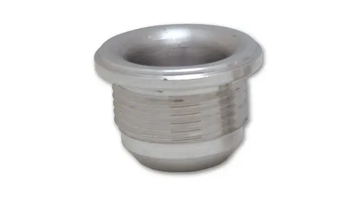Best Choice Vibrant Performance -8 AN Male Weld Bung - 1in Flange OD - Aluminum