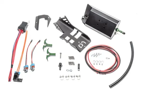 Brand New Radium Engineering Fuel Hanger Surge Tank Add-On Suit Walbro 460 E85 F90000267/274/285 TI E5LM No Pumps (200SX S14 S15/Skyline R33 R34)