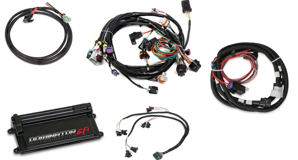 Holley EFI Dominator EFI Kit - LS1 Main Harness w/ Trans Control with EV1 Injector Harness Order Now
